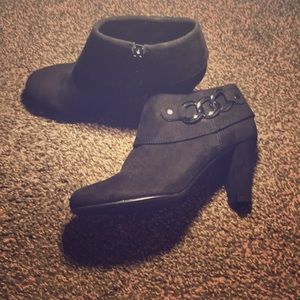 Black little booties